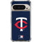 MLB Minnesota Twins - Solid Distressed Pixel 9/9 Pro Clear Case
